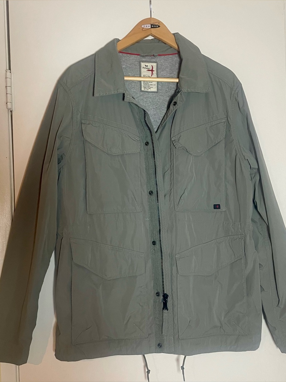 RELWEN Utility Field Jacket
Combat Military Inspired Green
Men's Size medium